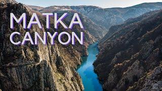 Visiting MATKA CANYON And VRELO CAVE (North Macedonia)