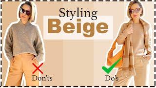 Do's and Dont's of Styling Beige: A Neutral Color Guide