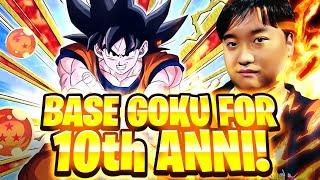 BASE GOKU CONFIRMED FOR THE 10TH ANNIVERSARY! IS THE THEME KAMEHAMEHA? (Dokkan Battle)