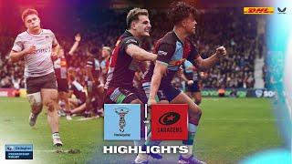 Highlights: Harlequins v Saracens - Quins put on a show in dramatic London Derby win 