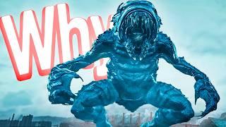 Megalophobia in horror games...