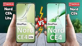 OnePlus Nord CE4 Lite Vs OnePlus Nord CE4 - Full Comparison  Techvs