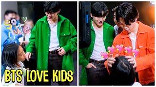 BTS Cute Moments With Kids