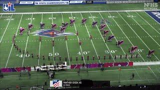 2024 UIL 4A State Finals - High Cam - Panther Creek Marching Band