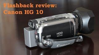 Flashback review: Canon HG10