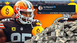 Myles Garrett Gets RECORD Contract With Brown After DEMANDING Trade | Money Talks