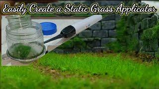 Easy and Cheap Static Grass Applicator Tutorial