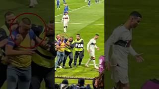 Ronaldo Hurt by Fan During Game  #ronaldo #football #shorts