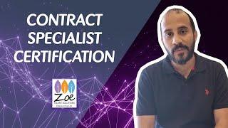 Contract Specialist Certification | Course Review