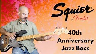 Squier 40th Anniversary Jazz Bass 2TS.