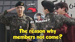 Jin 'Revealed' this? The Reason why the members were not present at Jhope's return yesterday?!