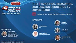 Targeting, Measuring, and Scaling Connected TV Advertising