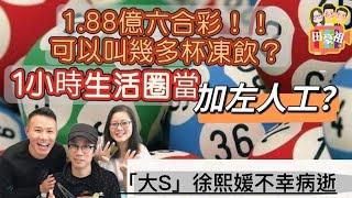 2025/0203台灣女星大S 徐熙媛不幸病逝｜太子爺偉論﹕一小時生活圈變相加人工？視員工係脂肪 係腫瘤｜1.88億 係一個咩數值？可以買到2架私人飛機/6905両千足純金/350個500幾呎新界物業