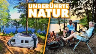 Vanlife in Schweden   Freistehen, Feuer und Freiheit