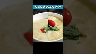 How Food is Made in ADS | Tv Ads VS Reality Part 28 |#shorts #tvadsvsreality #viral #revealed