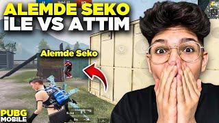 ALEMDE SEKO İLE VS ATTIM!! İDDALI VS - PUBG MOBİLE