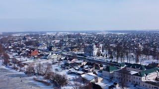 Город Кобрин с высоты птичьего полета