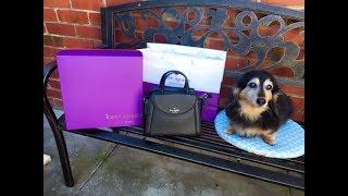 Unboxing Kate Spade Cobble Hill Adrien Handbag || Lady Creme Bee