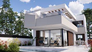Fantastic new build villas in Lo Romero Golf