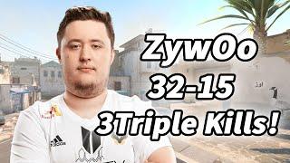 CS2 ZywOo POV Faceit Dust2 (32-15) | 2024/08/27#cs2 #demo