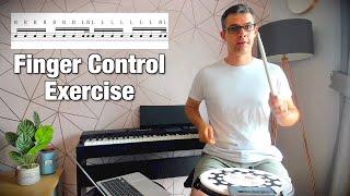 Finger Control Exercise | Hand Technique Drum Lesson by Dex Star