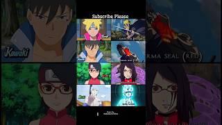 Boruto Next Gen Powers #boruto #kawaki #sarada #mitsuki #anime #shorts #otakushorts #naruto