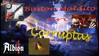 Baston Maldito en Corruptas **Albion Online**