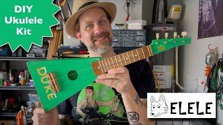 Building a Soprano Wolfelele DIY Ukulele Kit