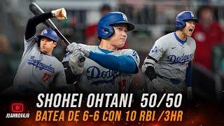 Shohei Ohtani hace historia y logra 50/50