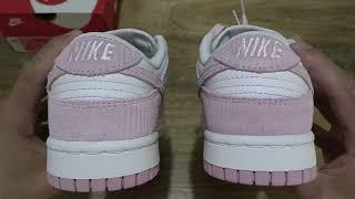 Nike Dunk Low Pink Corduroy