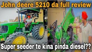 Johndeere 5210 4by4 da full review//superseeder te kiva chlda?//@kalamahalvlogs @nooruppal98