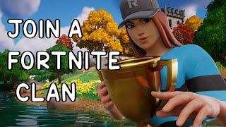 How to Join TTG Clan (Join A Fortnite Clan)