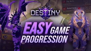 STARTING ON THIS CUSTOM RSPS IS SUPER EASY AND REWARDING!! | ::PROGRESS (GIVEAWAY) - Destiny RSPS