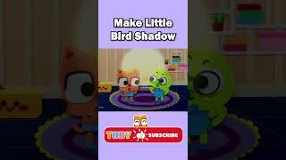 Make Little Bird Shadow | Animal Songs For Kids | Toby And Friends #shorts