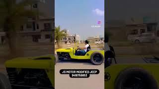 JS motor modified Jeep #usa #america #modified #jeep #mandi #dabwali ##js #ss 9416759853