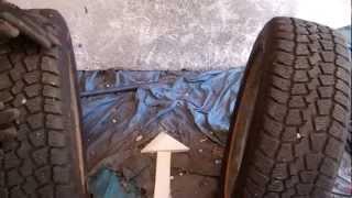 How to verify if a vehicle needs an alignment.