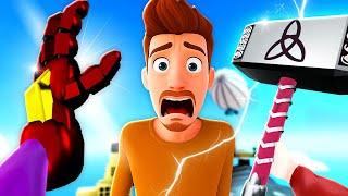 I Stole Iron Man and Thor Powers (Superhero Sandbox VR)