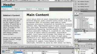 How to Center a Spry Menu in Dreamweaver