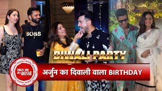 Arjun Bijlani Diwali Bash Cum Birthday Celebration With His Friends & Family | SBB