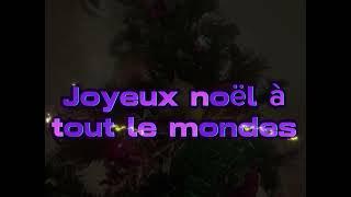 une petite vidéo pour dire joyeux Noël à tout le monde 