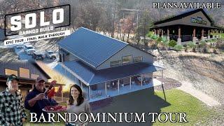 Epic Barndominium Tour - Final Walk Through of the Solo Barndo Build!