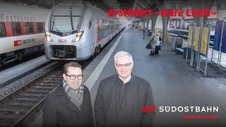 Die SOB im Fernverkehr: Benedikt Würth und Thomas Küchler zum Meilenstein der Unternehmensgeschichte