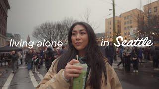 Living Alone in Seattle: CID food walk, new food spots, my tbr, + q&a!