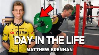 DAY IN THE LIFE OF A PROFESSIONAL CYCLIST ft. Matthew Brennan