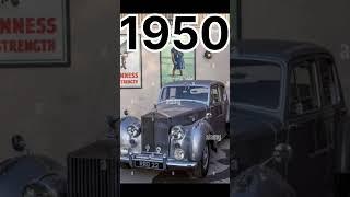Rolls Royce over the years 1910-2025 evolution #shorts