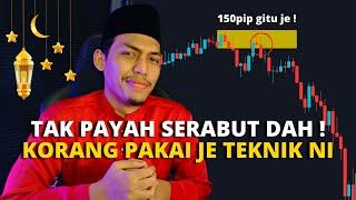 TEKNIK SCALPING BOROI | Trade Sendiri Je Pakai Teknik Simple Ni !