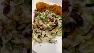 Sweet Kale Salad With Air-Fried Chicken | Yummy Dinner