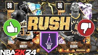 NEW FREE RUSH CARDS IN NBA 2K24 MyTEAM! WHICH PLAYERS ARE WORTH GRINDING FOR?