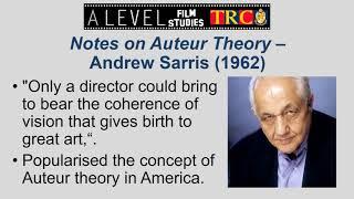 Auteur Theory - The Basics