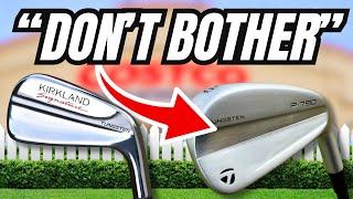 CLUB GOLFERS BRUTAL TRUTH Behind COSTCO KIRKLAND & TaylorMade P790 Irons!